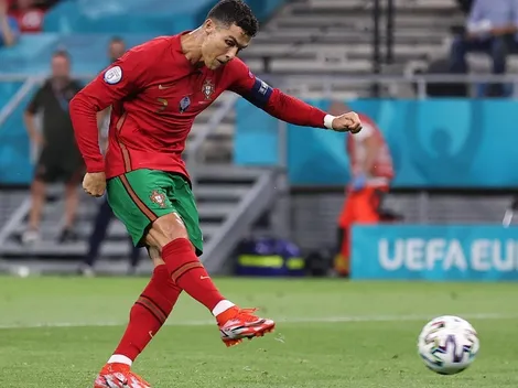 De la mano de Cristiano Ronaldo por un clarísimo penal, Portugal se pone en ventaja