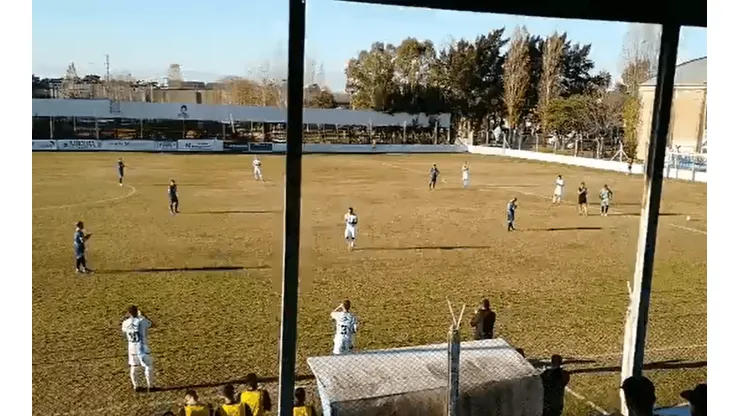 Una postal de las 16:09 en la Barranca Quilmeña.