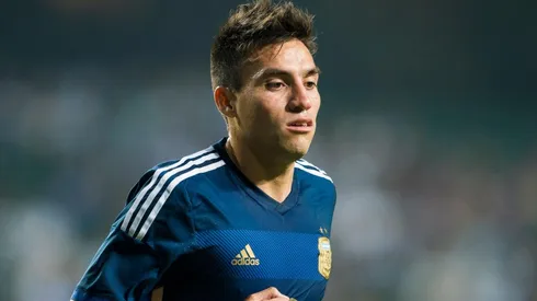 Nicolás Gaitán en la Selección Argentina.