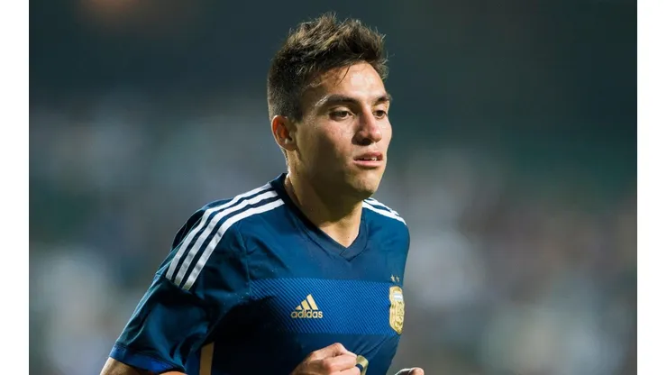 Nicolás Gaitán en la Selección Argentina.