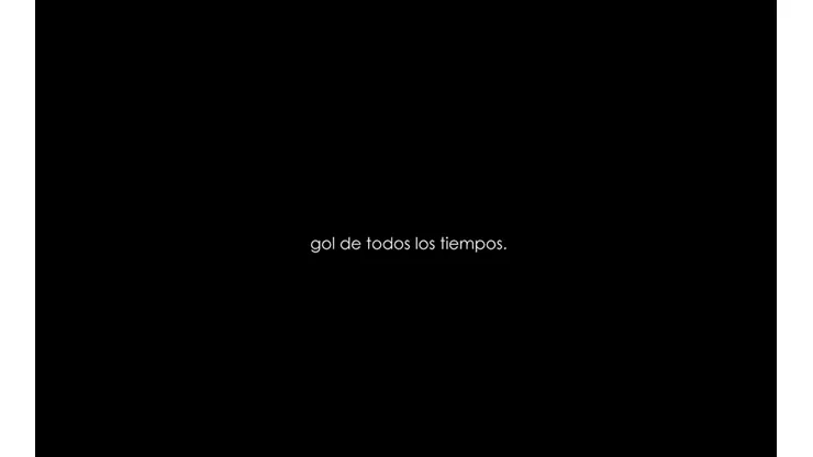 El video homenaje de TyC Sports a Maradona "a 35 años del mejor gol de todos los tiempos"