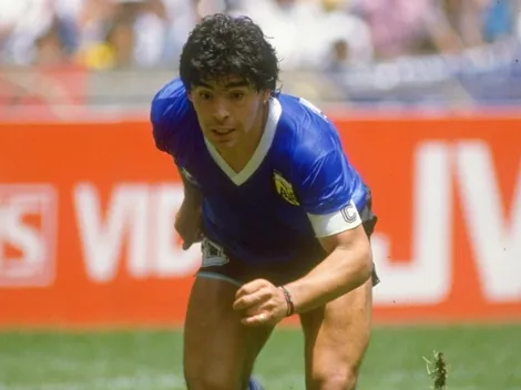 ¿Dónde está la camiseta que usó Diego Maradona el día del partido con Inglaterra?