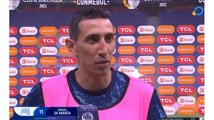 Di María: "Hicimos un partido espectacular"