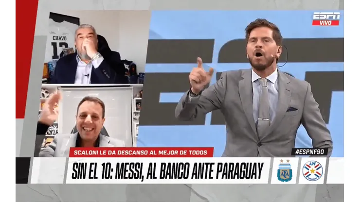 El cantito de Vignolo contra Sampaoli.