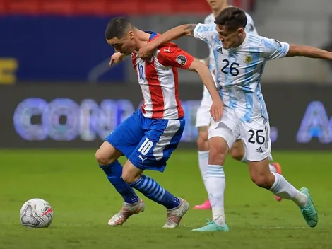 Nahuel Molina fue el argentino con más recuperaciones ante Paraguay