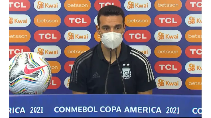 La única preocupación de Scaloni.