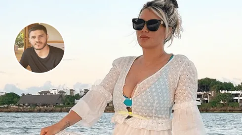 Wanda Nara y una selfie que agarró en cualquiera a Icardi.