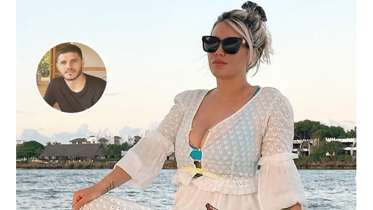 Wanda Nara y una selfie que agarró en cualquiera a Icardi.