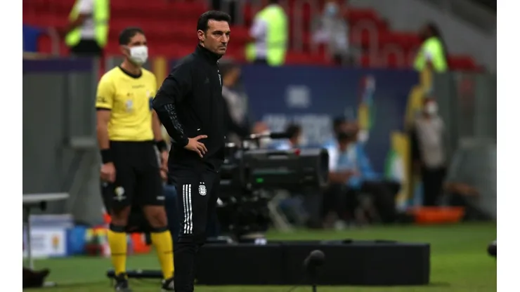 Lionel Scaloni analiza modificaciones vs. Paraguay.