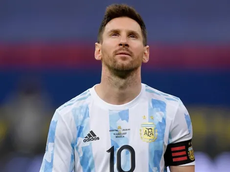 En calzoncillos y adentro del agua: el posteo de Messi más feliz que nunca por la victoria