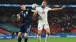 Inglaterra y Escocia repartieron puntos en Wembley.