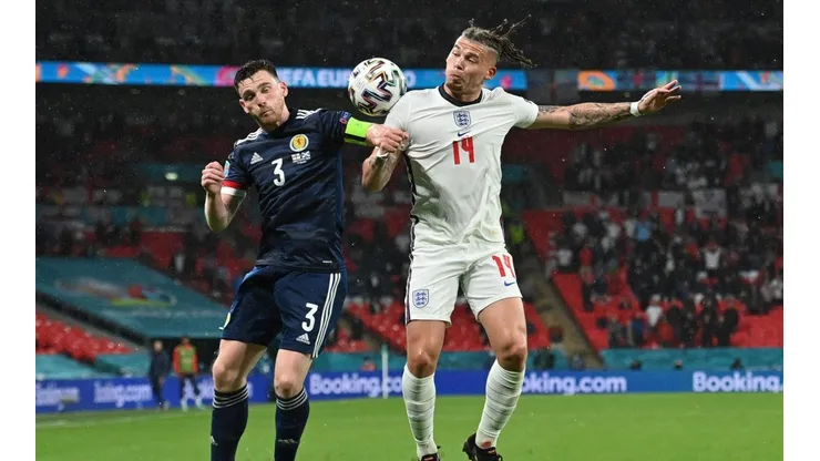 Inglaterra y Escocia repartieron puntos en Wembley.