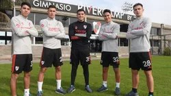El tuit de River para los cinco juveniles que harán la pretemporada