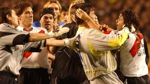 El recordado episodio en la Copa Libertadores 2004.