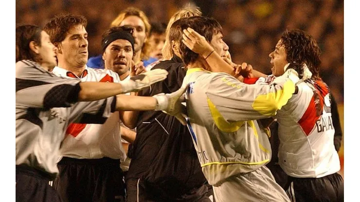 El recordado episodio en la Copa Libertadores 2004.