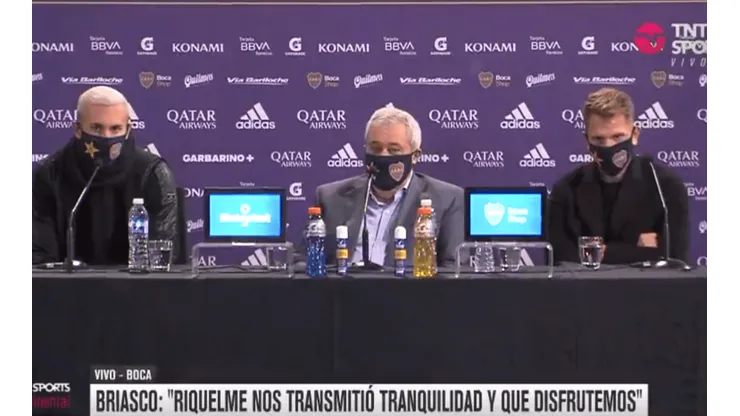 Rolón y Briasco ya son jugadores de Boca.