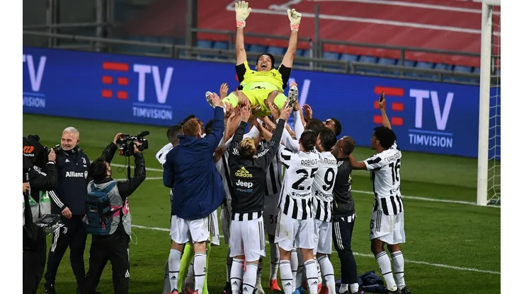 La despedida de Buffon de la Juventus