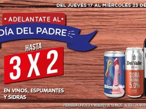 Viví el Día del Padre de la mejor manera y con las grandes ofertas que Supermercado Día tiene para ofrecer en bebidas