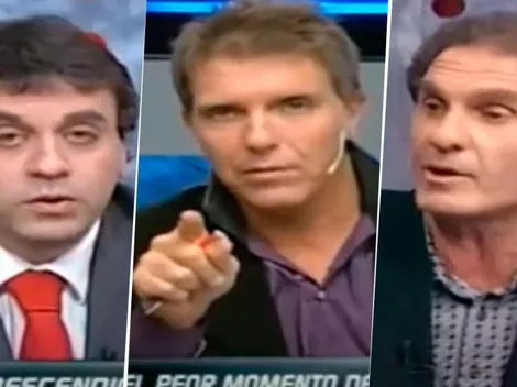 Ya 10 años: la impactante apertura del Show del Fútbol con Fantino el día del descenso de River