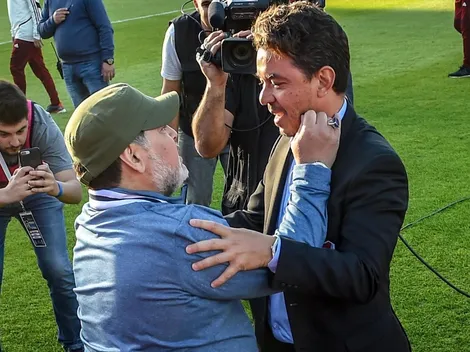 El día que Maradona denunció a Aguilar y Grondona por el descenso de River