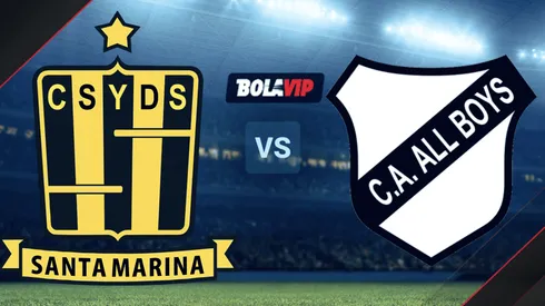 Santamarina vs. All Boys por la Primera Nacional.