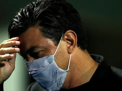 Linda la mesa familiar: Gallardo no tendrá en cuenta a su hijo en River