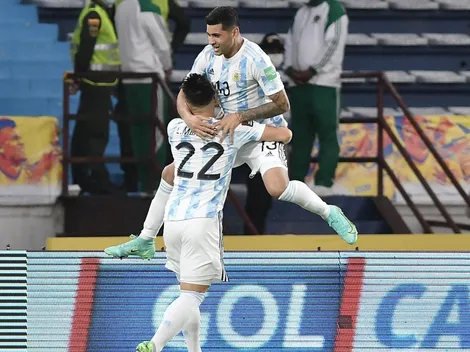 Buena noticia: Cristian Romero se entrena a la par del resto del plantel argentino