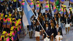 Luis Scola, el portador de la bandera de Argentina en Río 2016. (Foto: Getty).