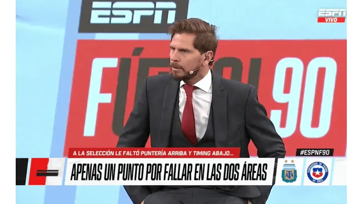 Vignolo: "Scaloni se equivocó en no llevar a Nacho Fernández, se le escapó"