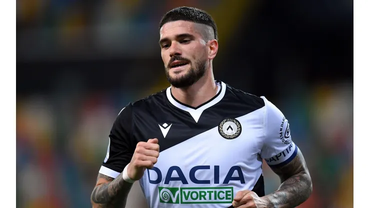 Rodrigo De Paul con la camiseta de Udinese.