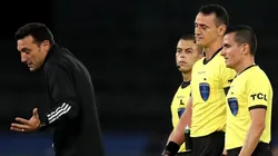 El enojo de Lionel Scaloni en conferencia de prensa tras empatar con Chile