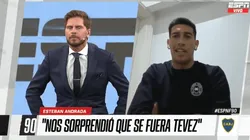 Esteban Andrada compartió sus sensaciones.