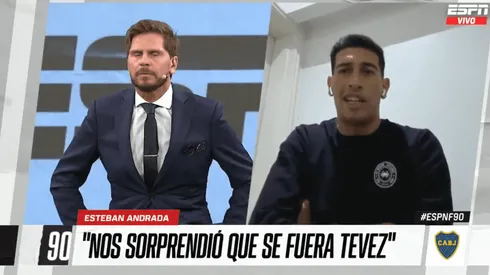 Esteban Andrada compartió sus sensaciones.