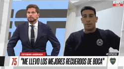 Esteban Andrada ilusionó al hincha de Boca: "No descarto la posibilidad de volver en un futuro"