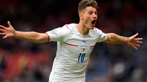 Patrik Schick, la gran figura que tuvo el encuentro.