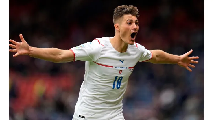 Patrik Schick, la gran figura que tuvo el encuentro.