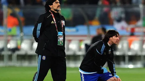 Viral en Twitter: la foto de Messi que a todos les recordó a Maradona