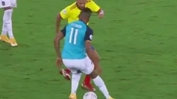 El caño de Cardona jugando para Colombia