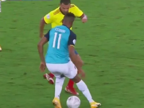 Cardona metió un caño terrible y los hinchas de Boca explotaron en redes