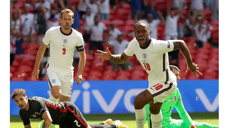 Inglaterra venció 1-0 a Croacia con gol de Raheem Sterling (Foto: Getty Images)