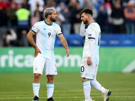 El Kun Agüero se metió en el vivo de la Selección Argentina: "Saludos a todos menos..."