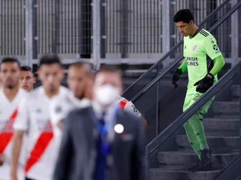 Enzo Pérez subió una foto por el día del arquero: "Felíz día, colegas"
