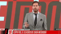 Sebastián Vignolo se mostró muy enojado.