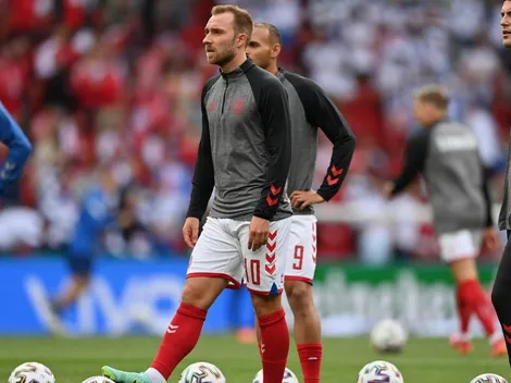 Christian Eriksen fue elegido el MVP del partido entre Dinamarca y Finlandia