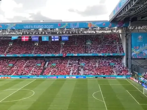 Video: hinchas de Dinamarca y Finlandia cantando juntos por Eriksen
