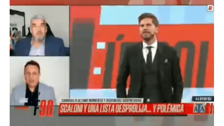 Sottile inventó una canción de cancha y Vignolo lo liquidó: "No pega"