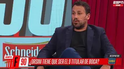 Cristian Fabbiani, sin pelos en la lengua.