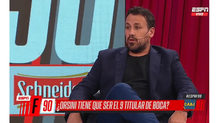 Cristian Fabbiani, sin pelos en la lengua.