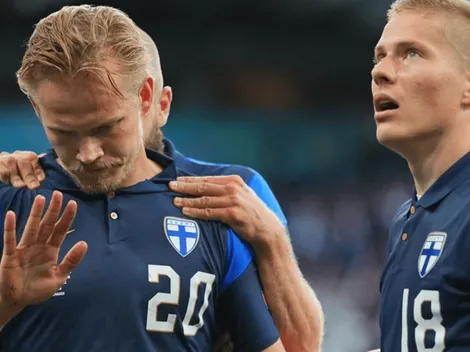 Finlandia convirtió un gol y no lo festejaron por respeto a Eriksen