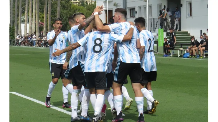 Argentina venció 2-0 a Arabia (Foto: @Argentina vía Twitter)